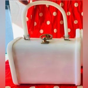 White Vintage Purse